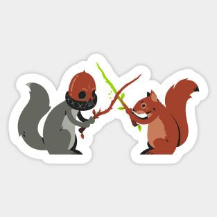 Nut Wars: The Acorn Strikes Back Sticker